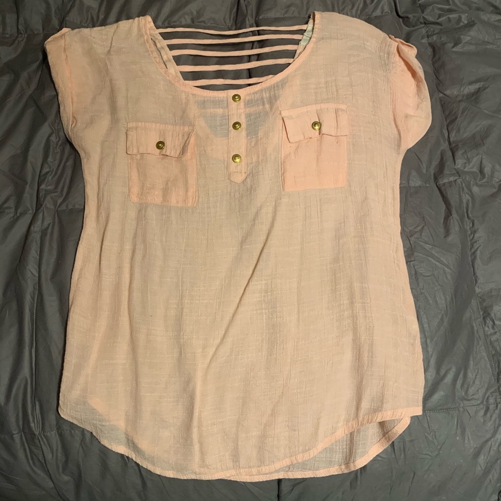 Soft Pink Blouse